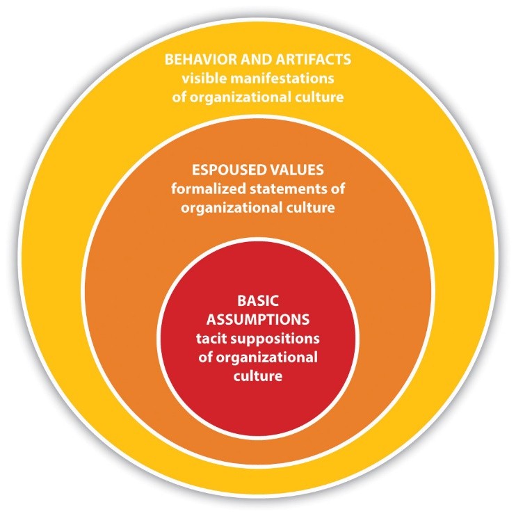 3 levels of organizational culture