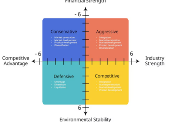 Comparison of SPACE Matrix with Michel Porter’s Generic Strategies   
