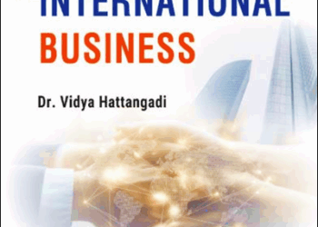 Launch of my book  titled “International Business”