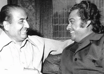 The camaraderie shared by Mohd Rafi and Kishore Kumar
