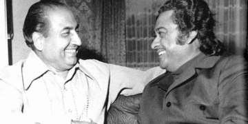 The camaraderie shared by Mohd Rafi and Kishore Kumar